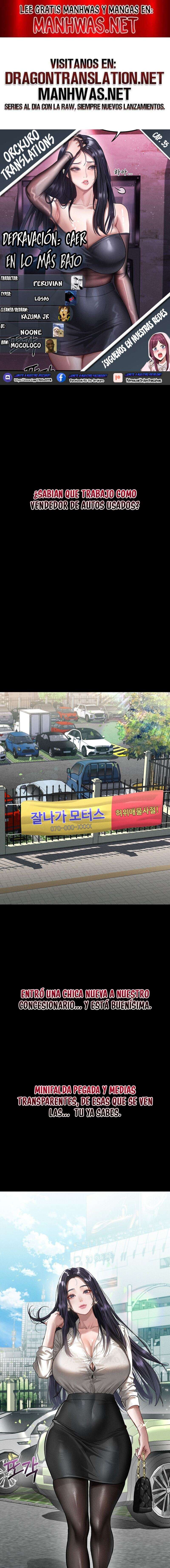 Depravación: caer en lo más bajo Capítulo 35 - Página 1