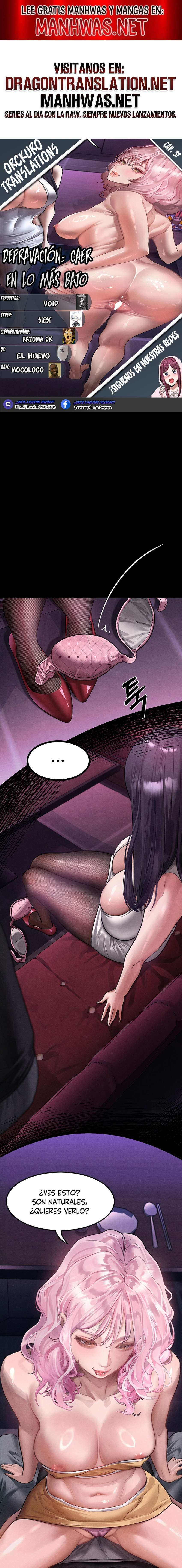 Depravación: caer en lo más bajo Capítulo 37 - Página 1