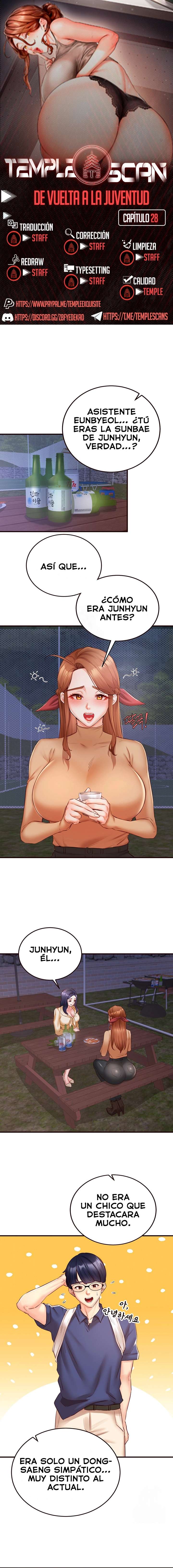 De Vuelta A La Juventud Capítulo 28 - Página 1