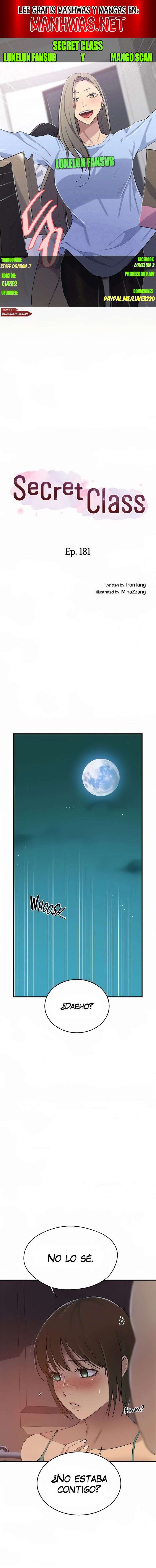 Secret Class Capítulo 181 - Página 1