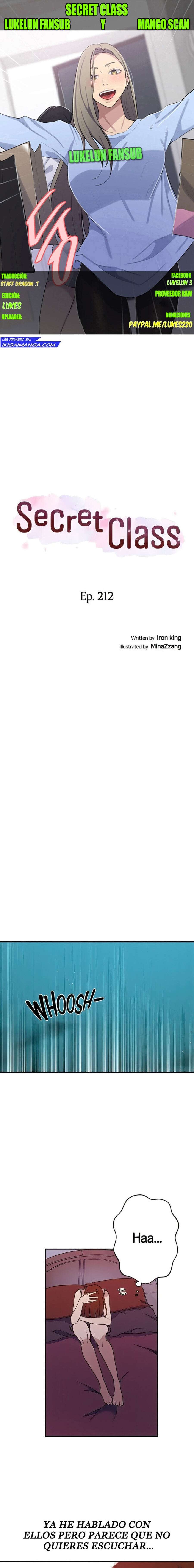 Secret Class Capítulo 212 - Página 1