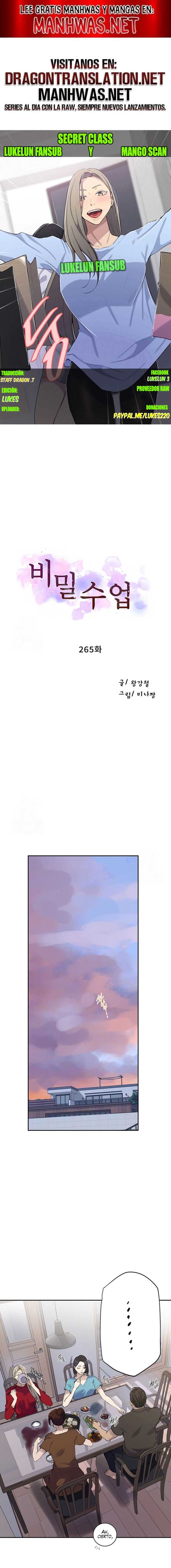 Secret Class Capítulo 265 - Página 1