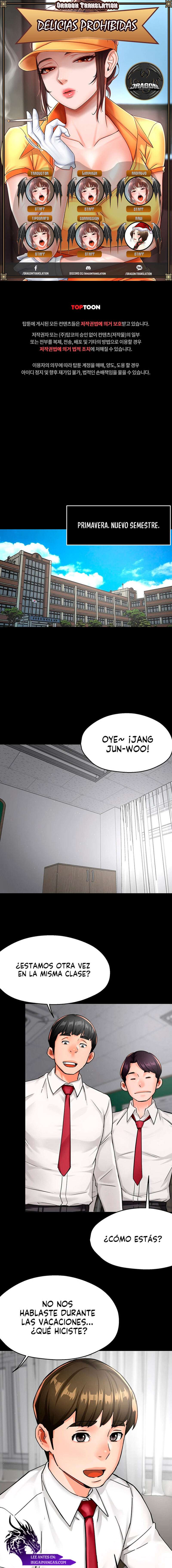 Delicias prohibidas Capítulo 31 - Página 1