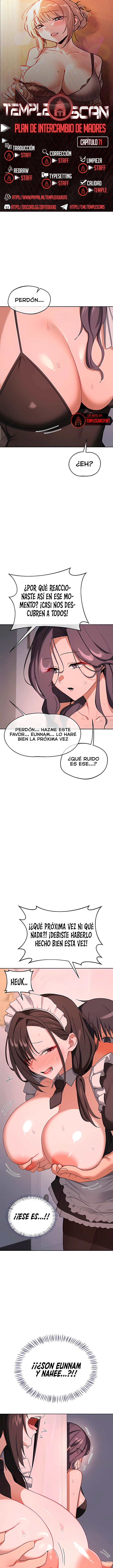 Plan de intercambio de madres Capítulo 71 - Página 1