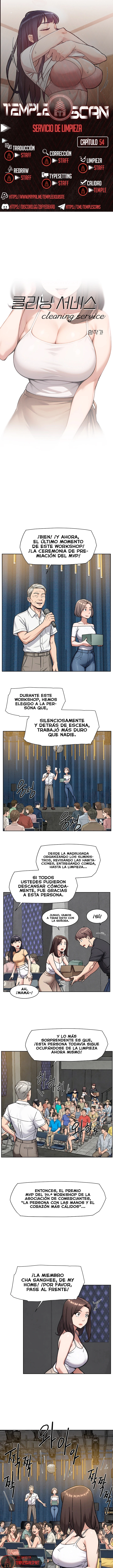Servicio de limpieza Capítulo 54 - Página 1