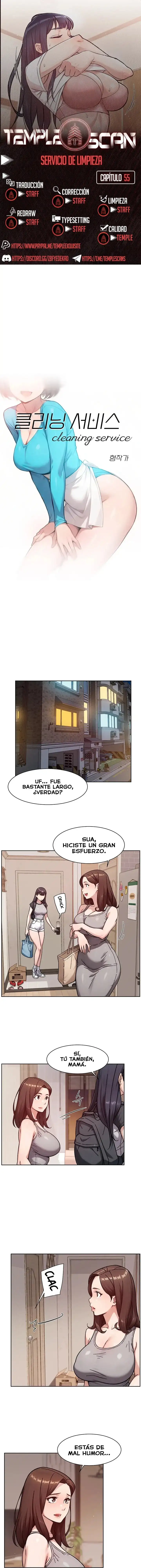 Servicio de limpieza Capítulo 55 - Página 1