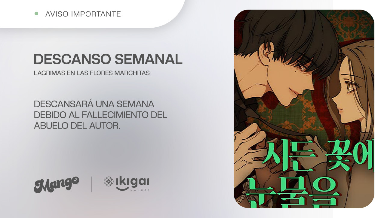 Lágrimas En Las Flores Marchitas Capítulo 97.5 - Página 1