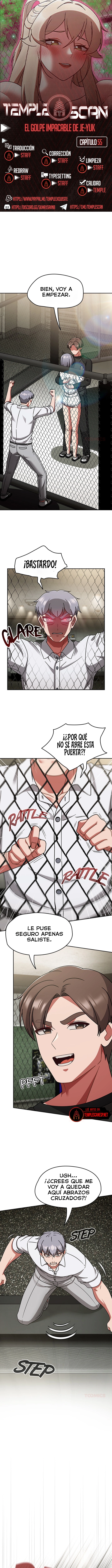 El Golpe Implacable De Je-Yuk Capítulo 55 - Página 1