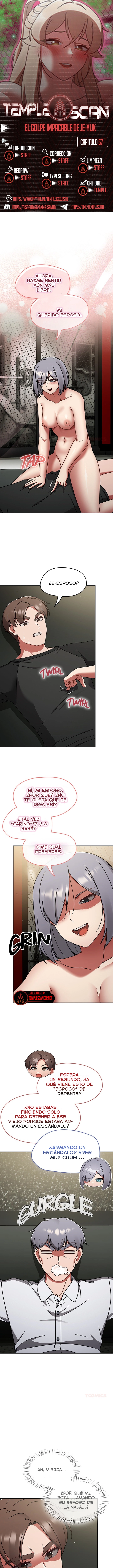 El Golpe Implacable De Je-Yuk Capítulo 57 - Página 1