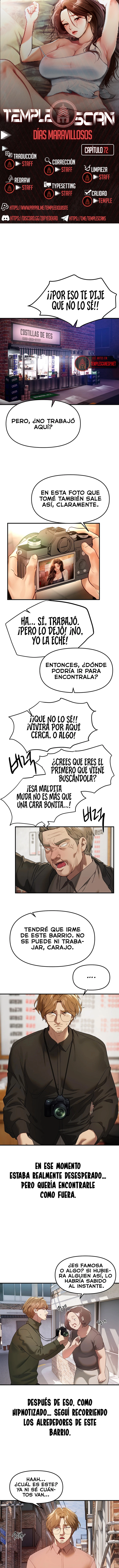 Días Maravillosos Capítulo 72 - Página 1