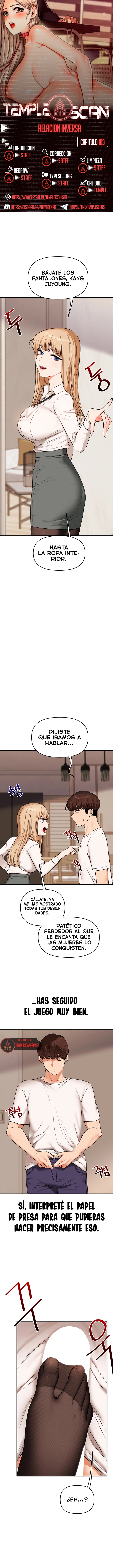 Relación inversa Capítulo 103 - Página 1