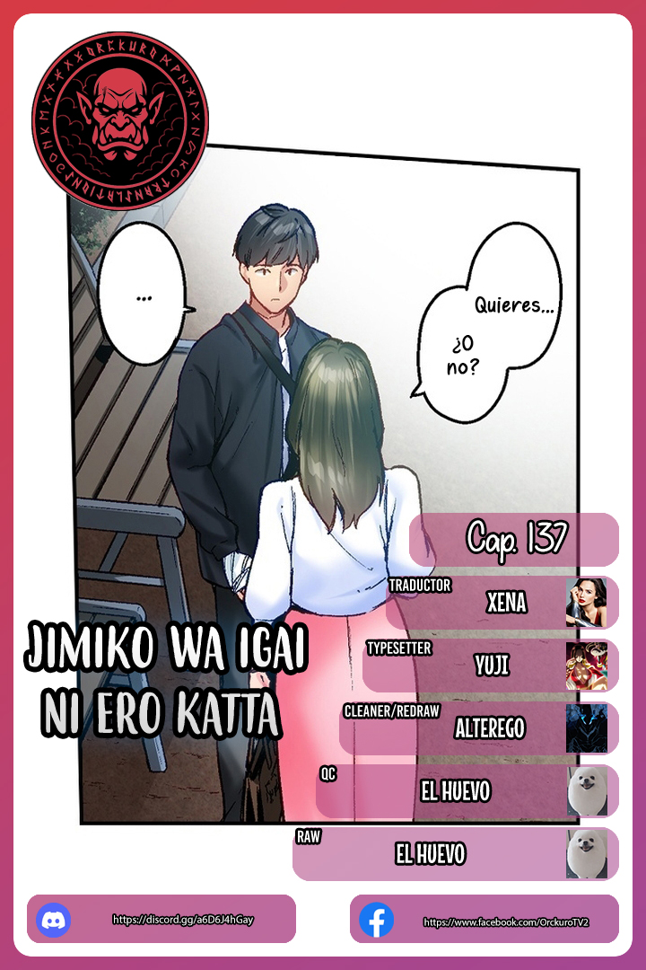 Jimiko wa Igai ni Ero Katta Capítulo 137 - Página 1