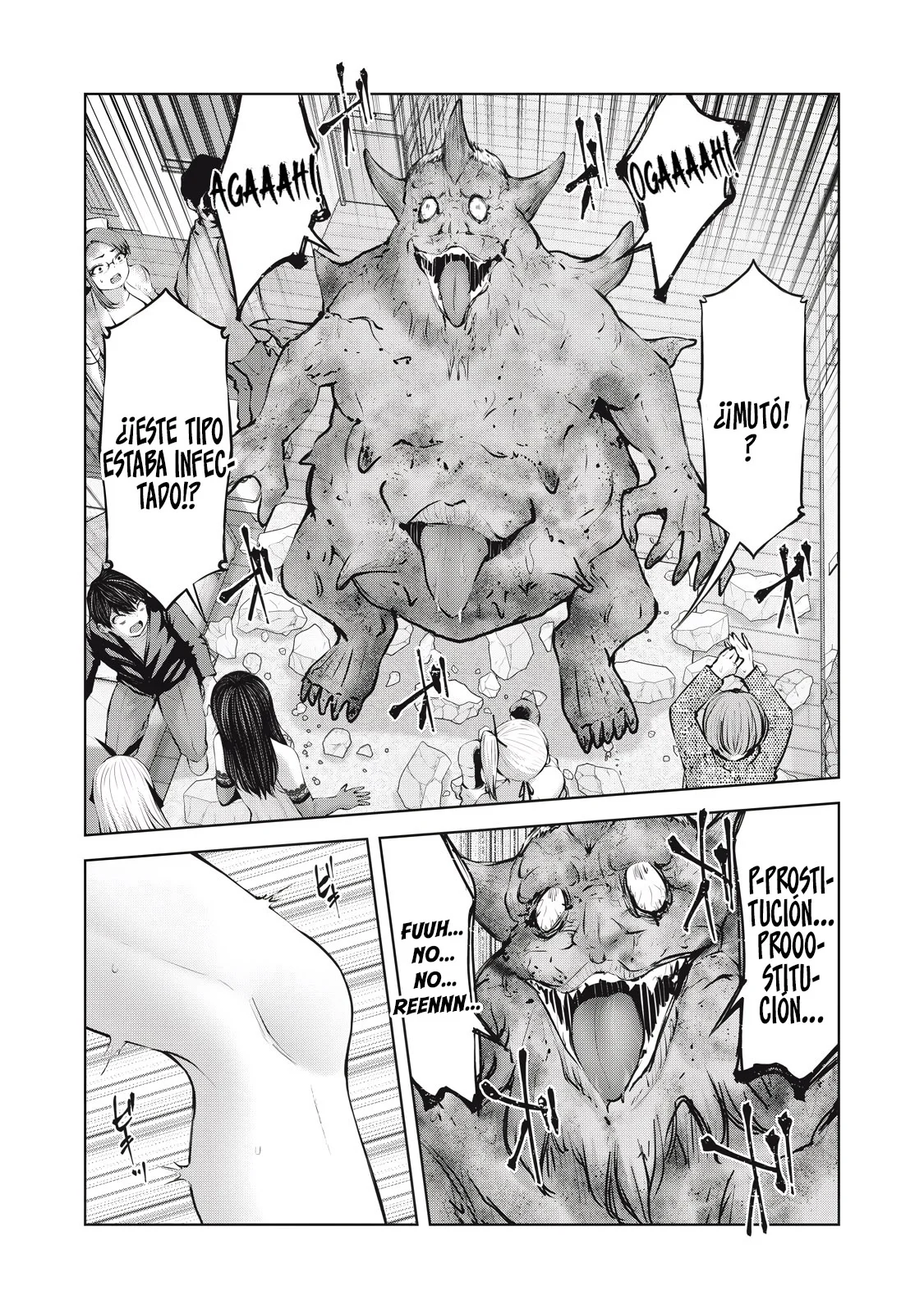 ZOMBIE SEKAI DE HAREM WO TSUKUROU Capítulo 15.1 - Página 7