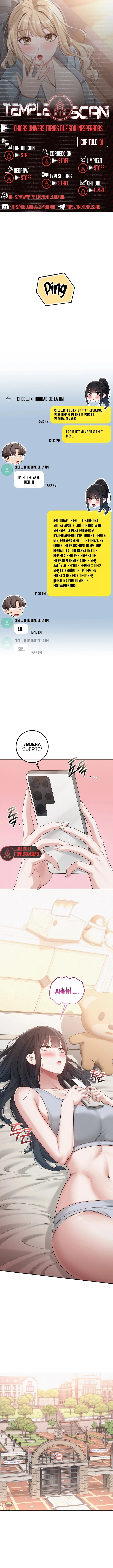Las chicas más sexys del campus Capítulo 31 - Página 1
