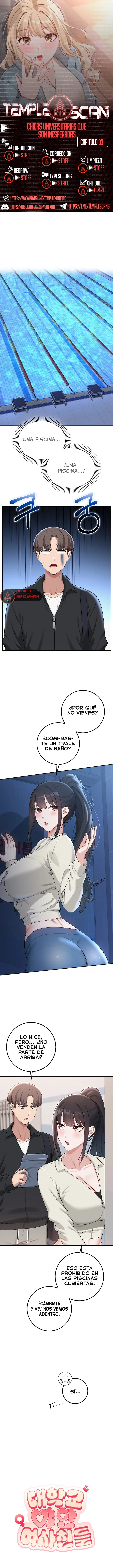 Las chicas más sexys del campus Capítulo 33 - Página 1