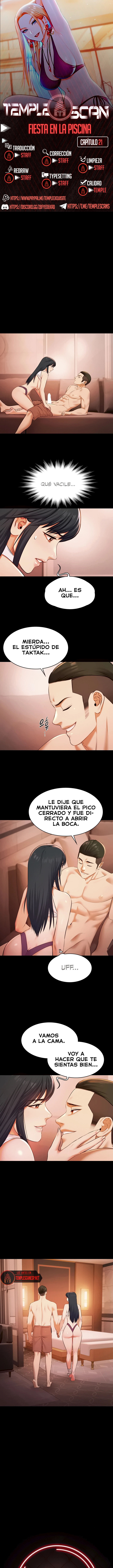 Fiesta en la piscina Capítulo 21 - Página 1