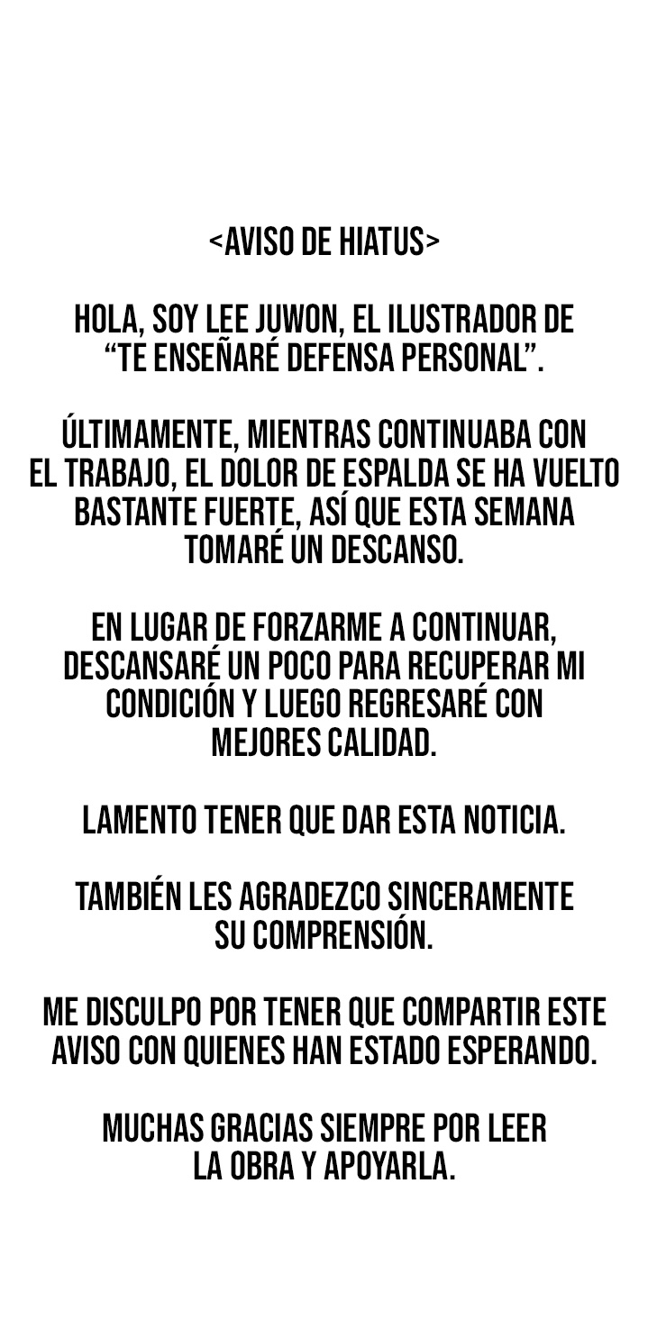 Te enseñaremos defensa personal Capítulo 20.5 - Página 1