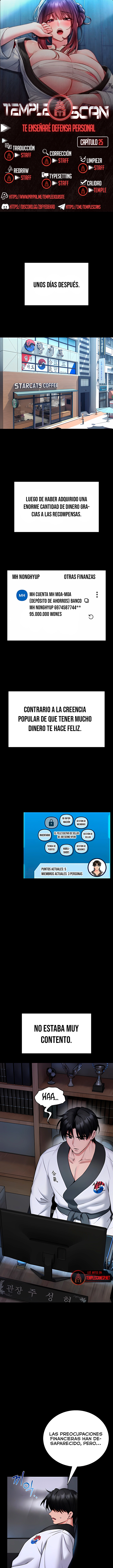 Te enseñaremos defensa personal Capítulo 25 - Página 1