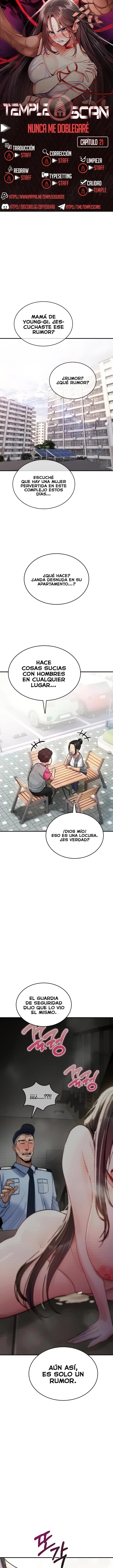 ¡Nunca me Romperé! Capítulo 21 - Página 1