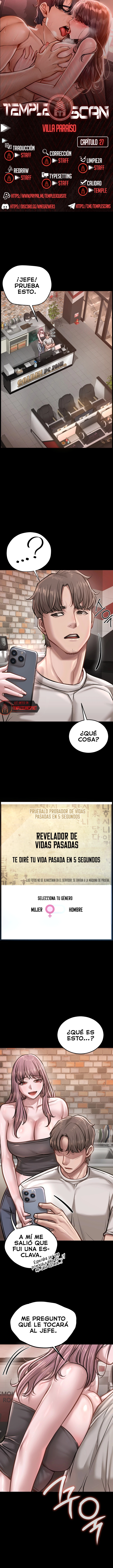 Villa Paraíso Capítulo 26.5 - Página 1