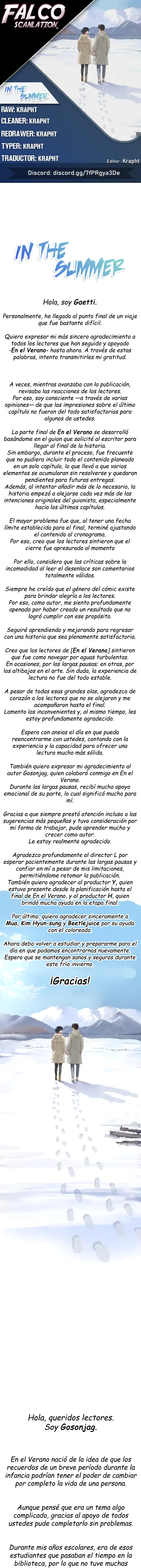 En El Verano Capítulo 87 - Página 1