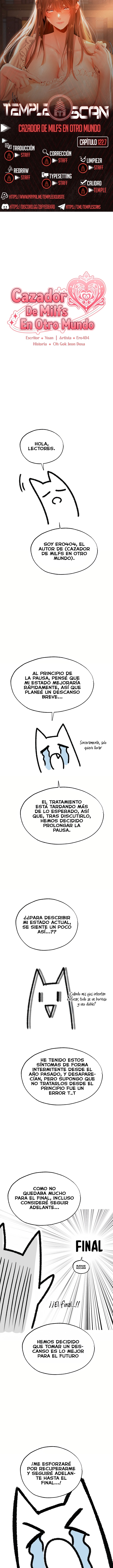 Cazador de milfs de otro mundo Capítulo 122.9 - Página 1