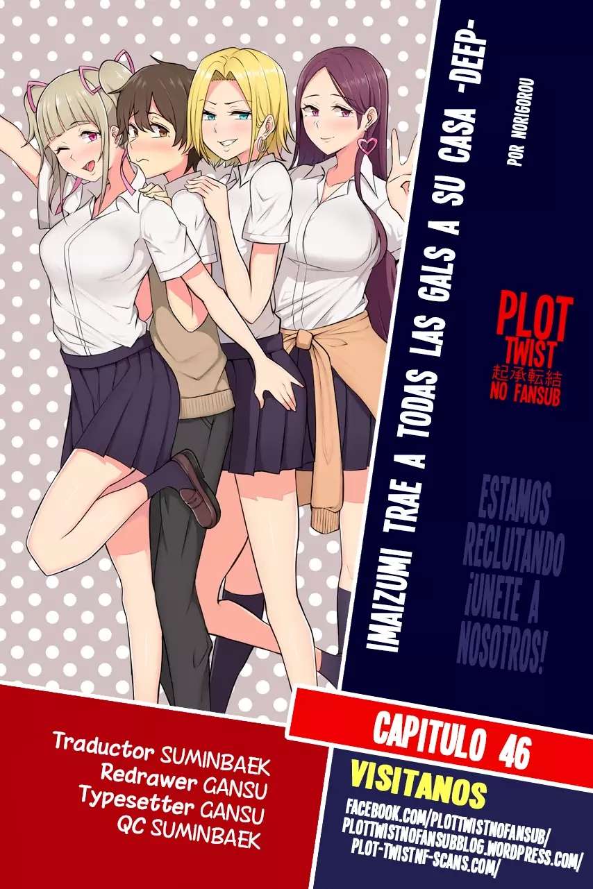 Imaizumi trae a todas las gals a su casa ~Deep – español Capítulo 46 - Página 1