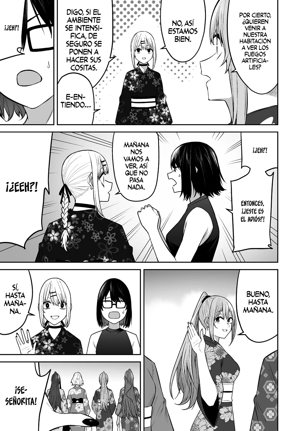 Imaizumi trae a todas las gals a su casa ~Deep – español Capítulo 48 - Página 11
