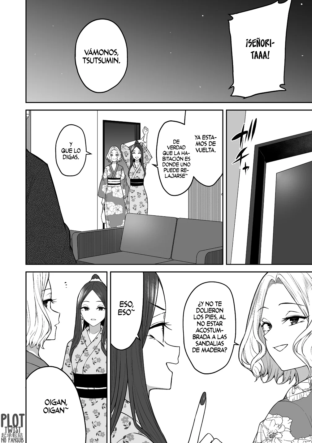 Imaizumi trae a todas las gals a su casa ~Deep – español Capítulo 48 - Página 12