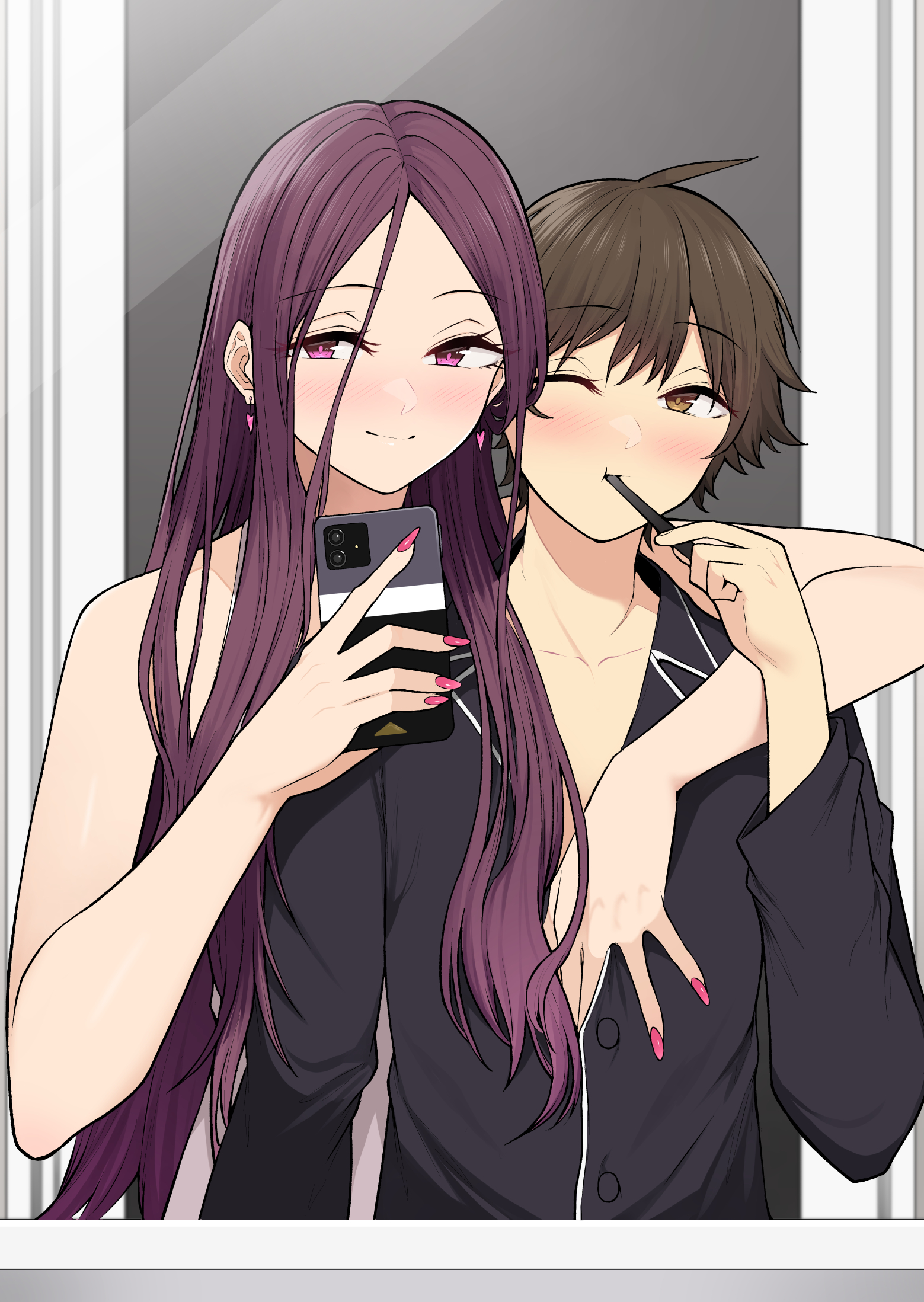 Imaizumi trae a todas las gals a su casa ~Deep – español Capítulo 49 - Página 1