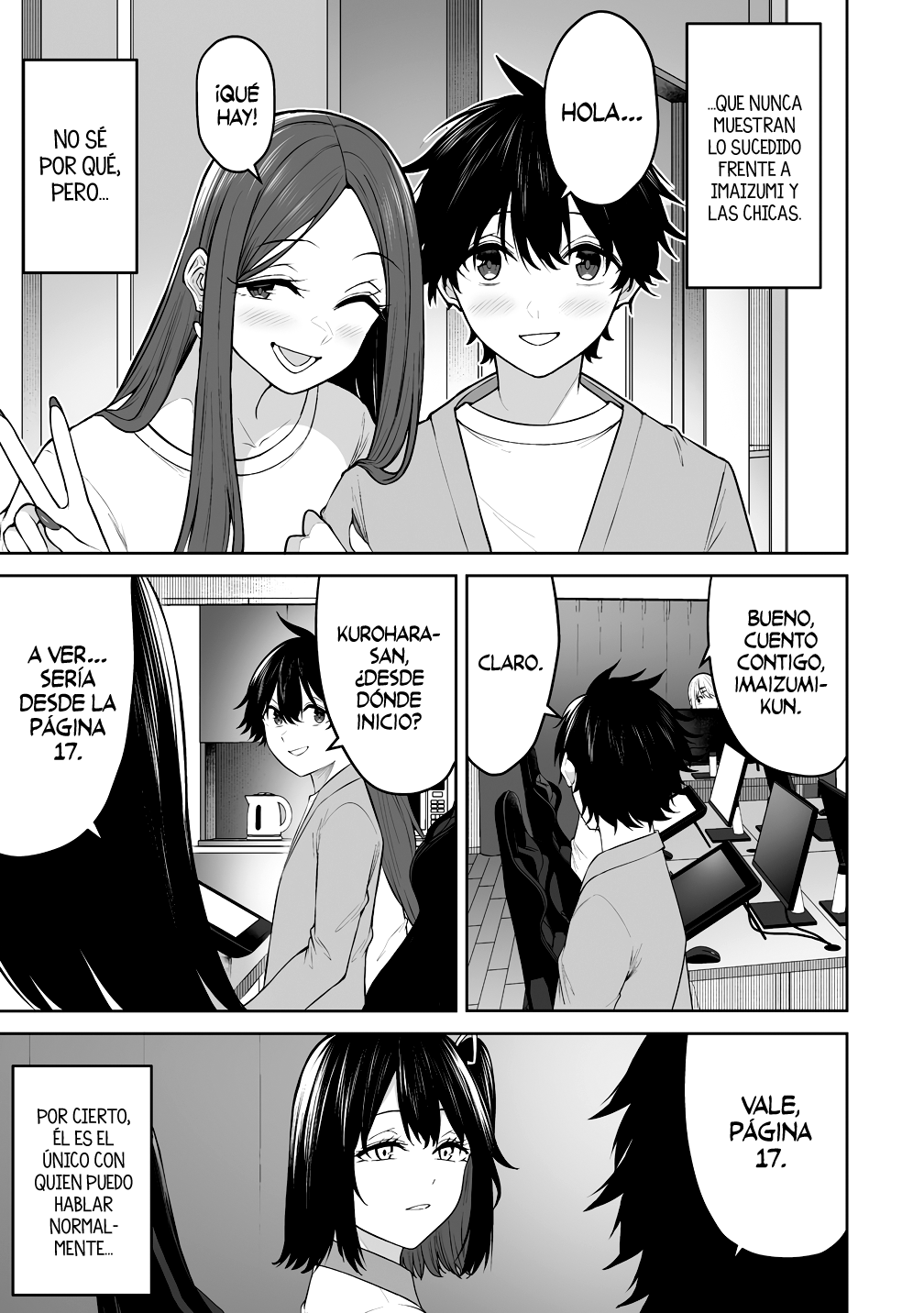 Imaizumi trae a todas las gals a su casa ~Deep – español Capítulo 49 - Página 16