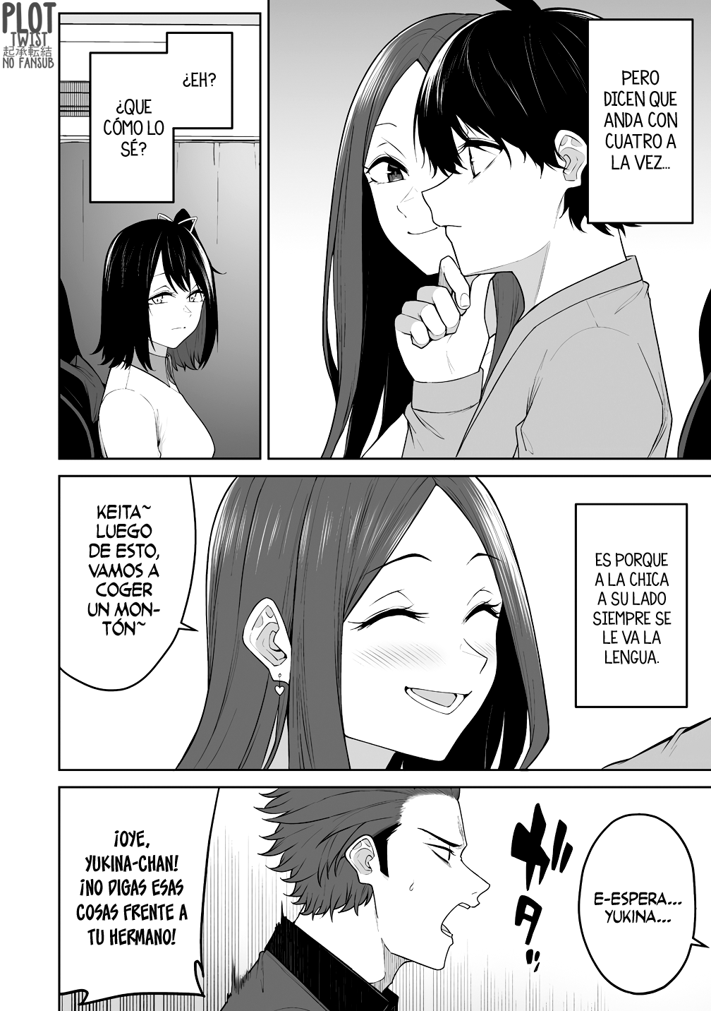 Imaizumi trae a todas las gals a su casa ~Deep – español Capítulo 49 - Página 17
