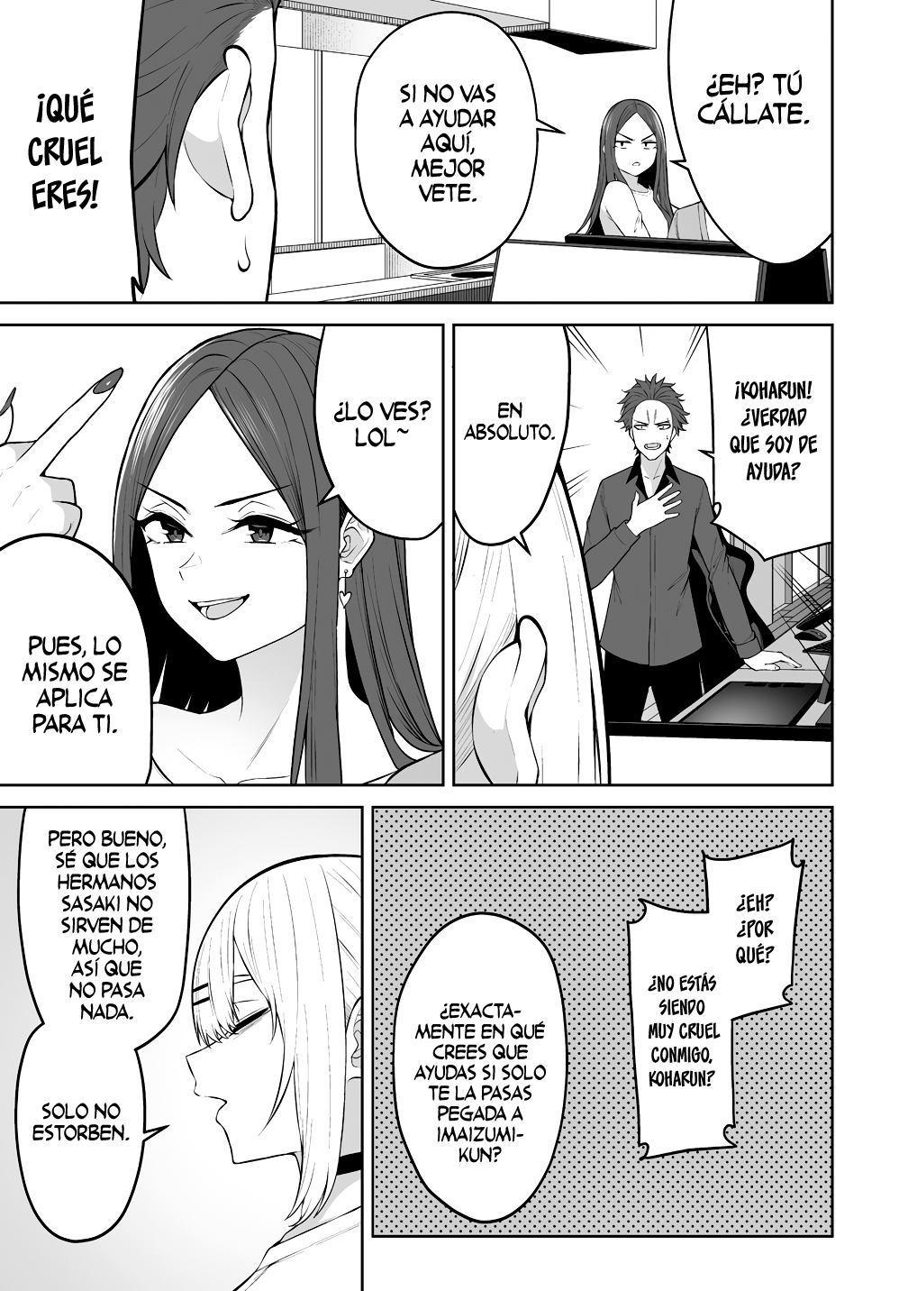 Imaizumi trae a todas las gals a su casa ~Deep – español Capítulo 49 - Página 18