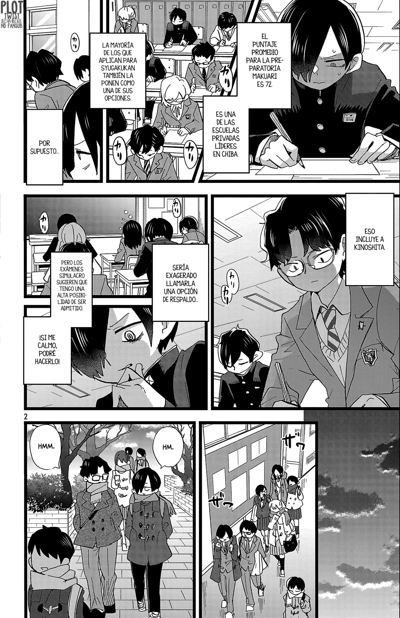Boku no Kokoro no Yabai Yatsu Capítulo 183 - Página 3