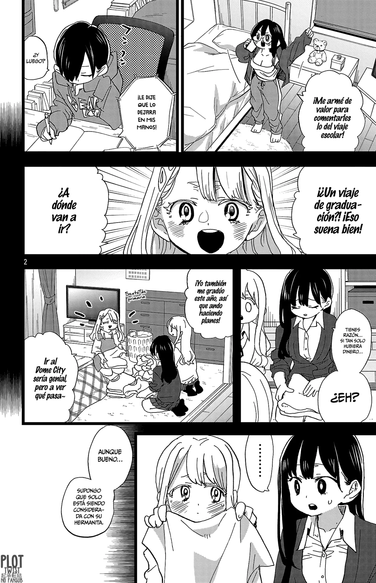 Boku no Kokoro no Yabai Yatsu Capítulo 187 - Página 3