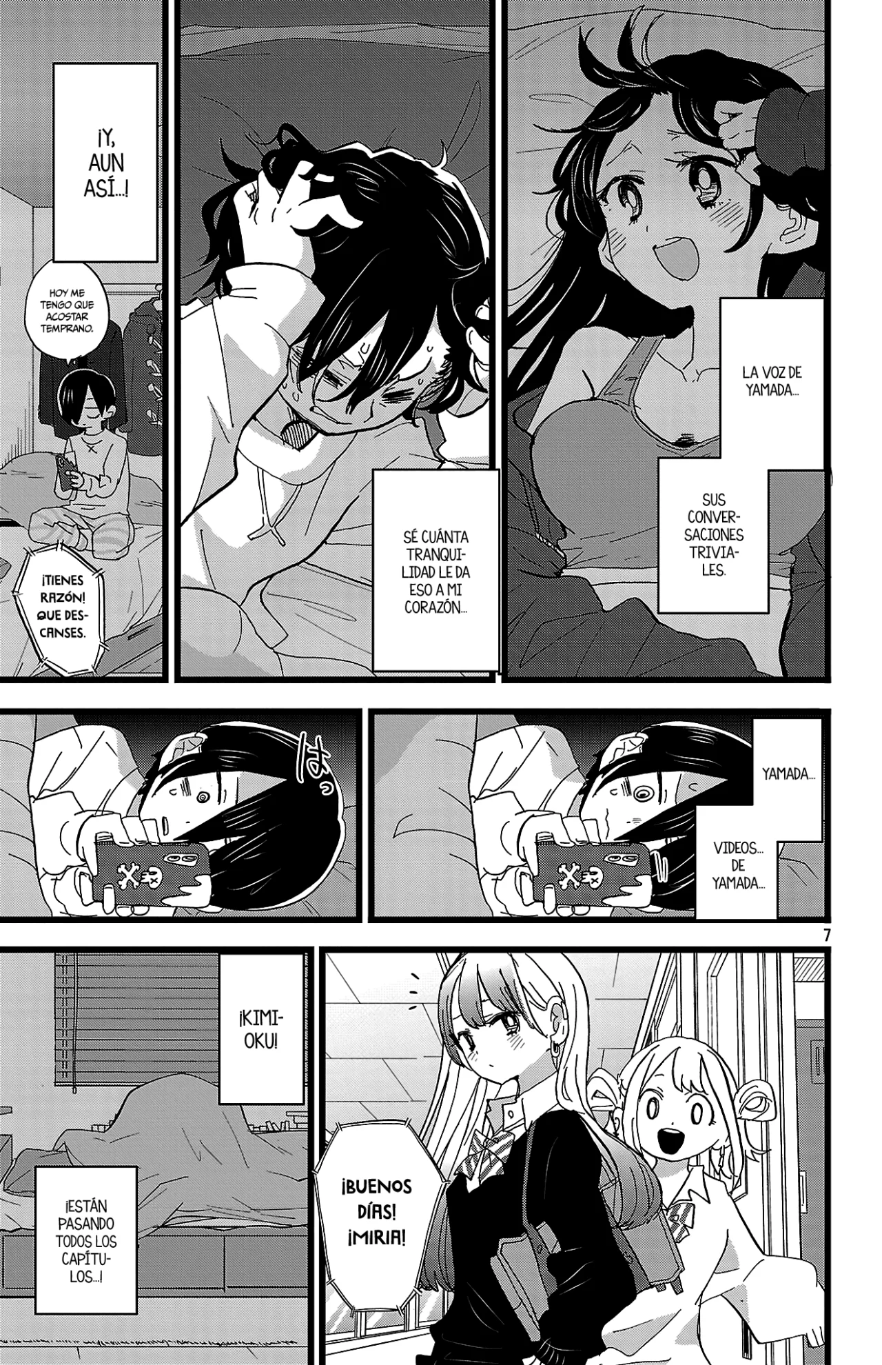 Boku no Kokoro no Yabai Yatsu Capítulo 187 - Página 8