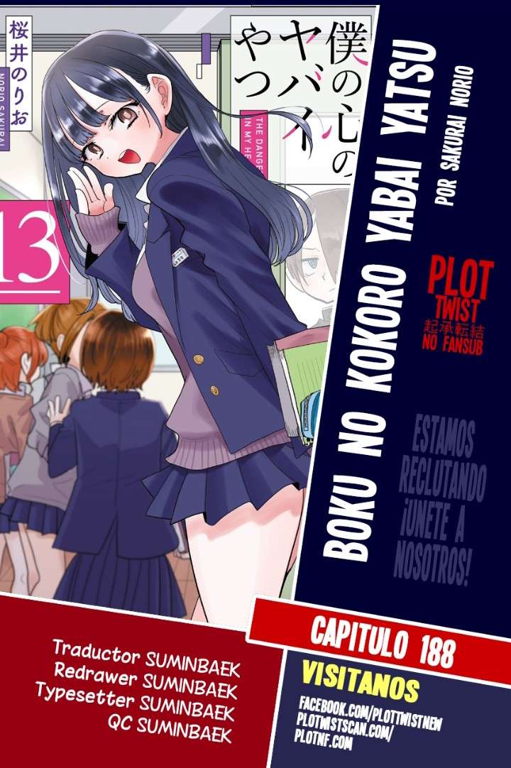 Boku no Kokoro no Yabai Yatsu Capítulo 188 - Página 1