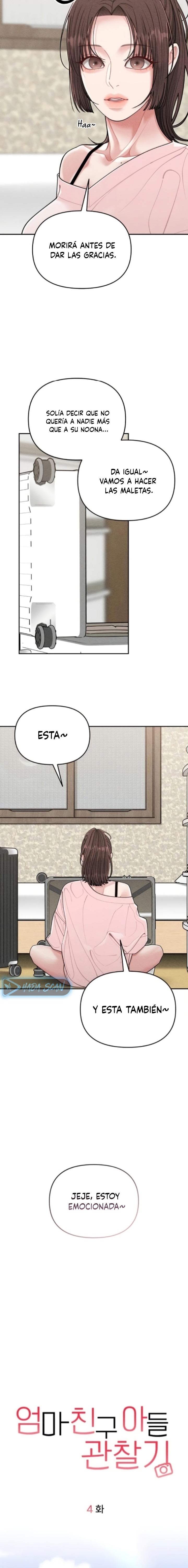 Observando al hijo de la amiga de mi mamá Capítulo 4 - Página 6