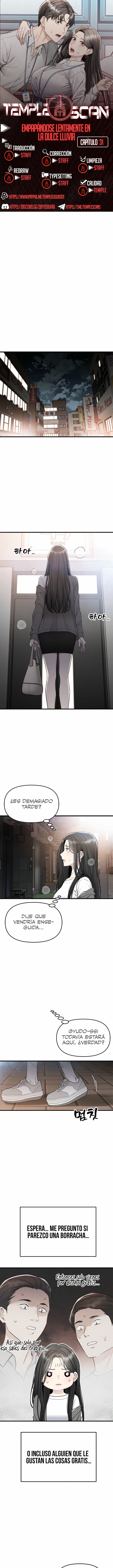 Empapandose Lentamente En La Dulce Lluvia Capítulo 31 - Página 1