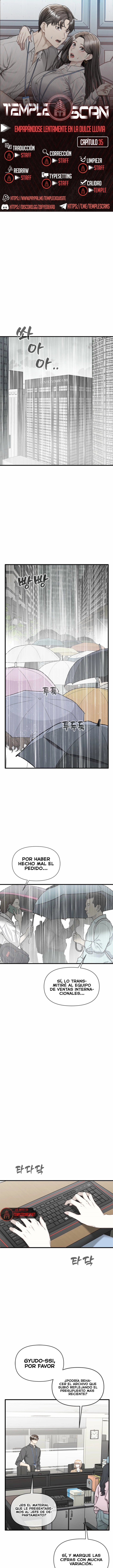 Empapandose Lentamente En La Dulce Lluvia Capítulo 35 - Página 1