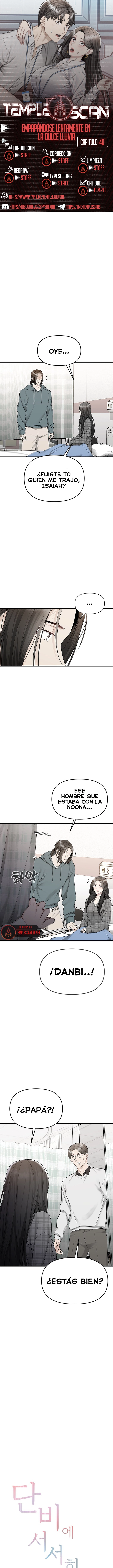 Empapandose Lentamente En La Dulce Lluvia Capítulo 40 - Página 1