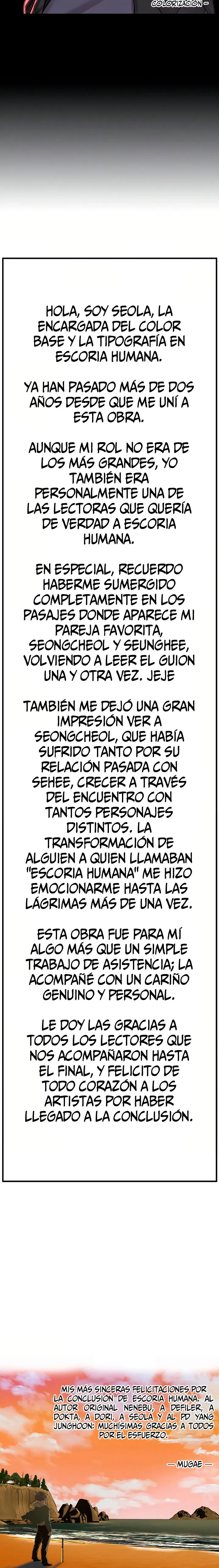 Escoria Humana Capítulo 73.5 - Página 4