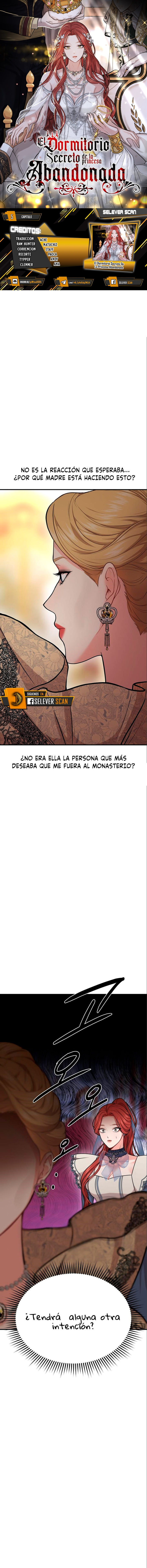 El Dormitorio Secreto De La Princesa Abandonada Capítulo 6 - Página 1
