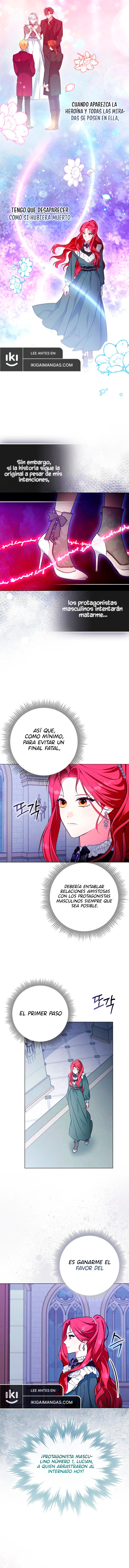 Me Convertí En El Objetivo De Los Protagonistas Masculinos Capítulo 1 - Página 10