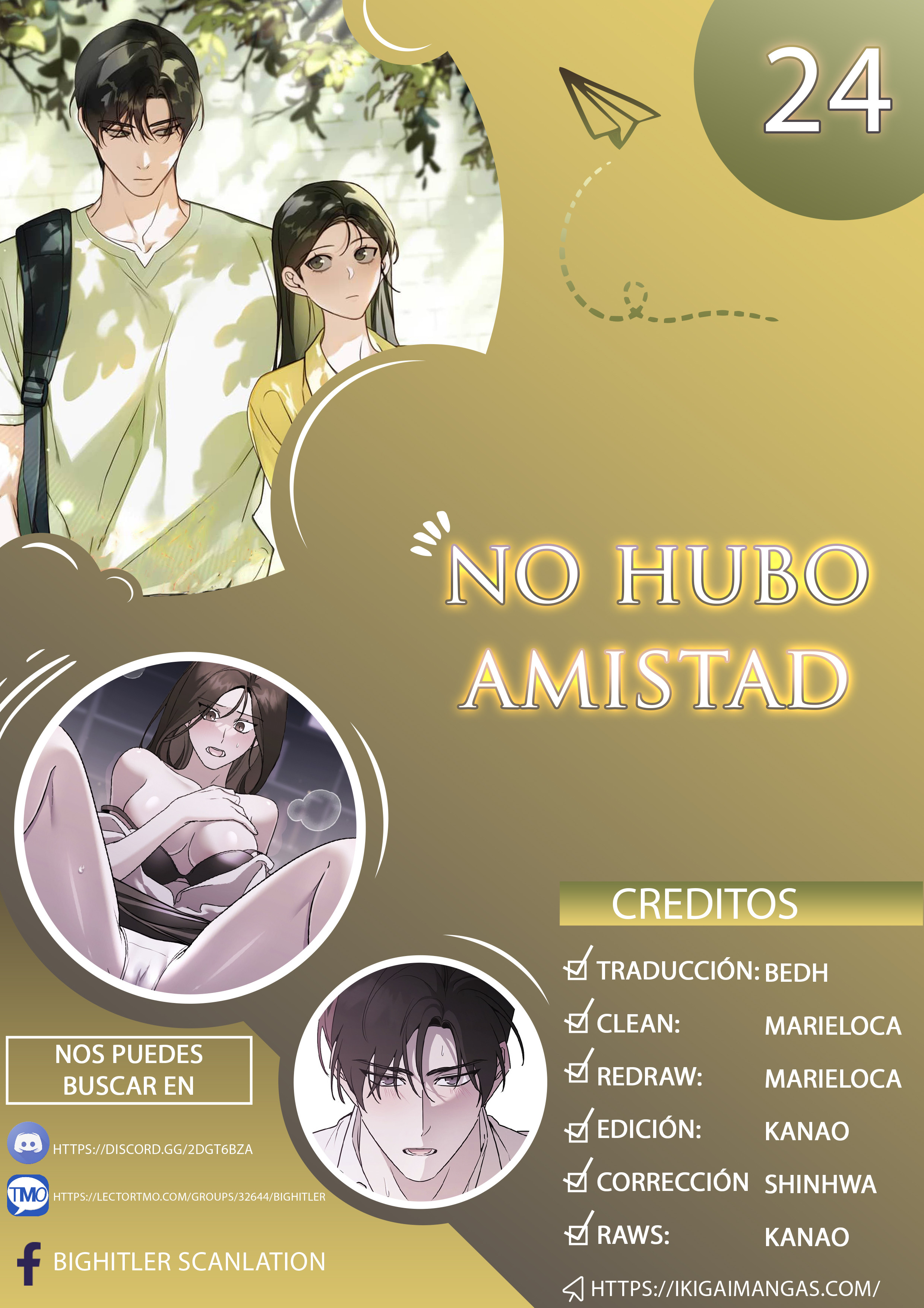 No hubo Amistad Capítulo 24 - Página 1