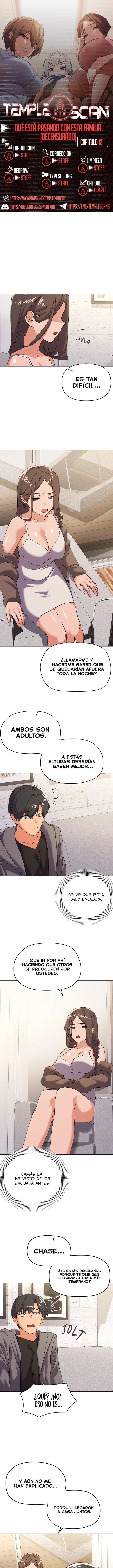 ¿Que le sucede a esta familia?  - Sin censura Capítulo 12 - Página 1