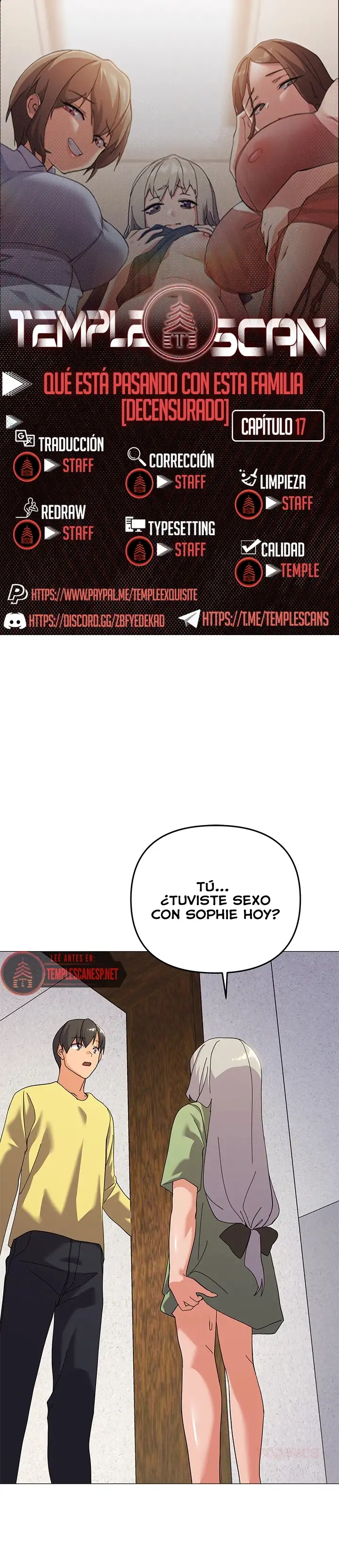 ¿Que le sucede a esta familia?  - Sin censura Capítulo 17 - Página 1