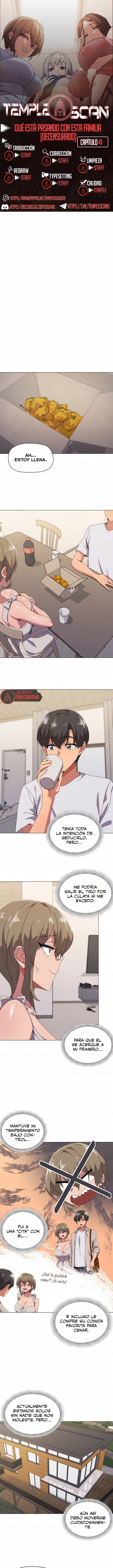 ¿Que le sucede a esta familia?  - Sin censura Capítulo 41 - Página 1