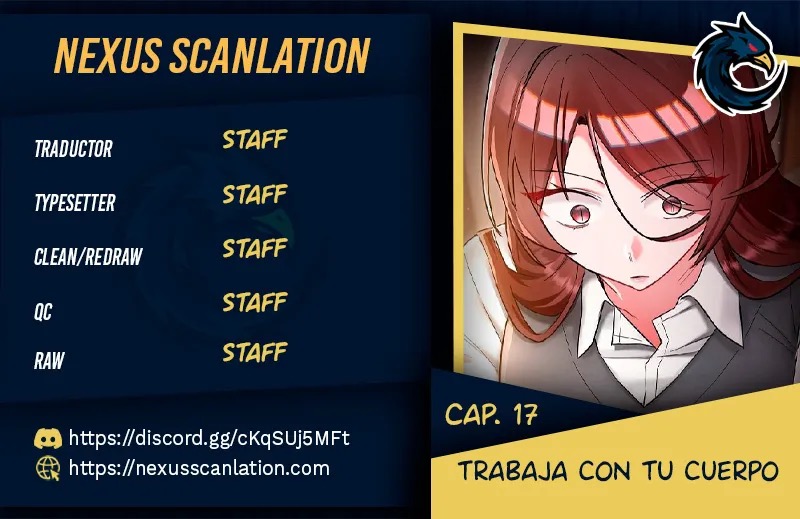 Uso mi Cuerpo para Trabajar Capítulo 17 - Página 1