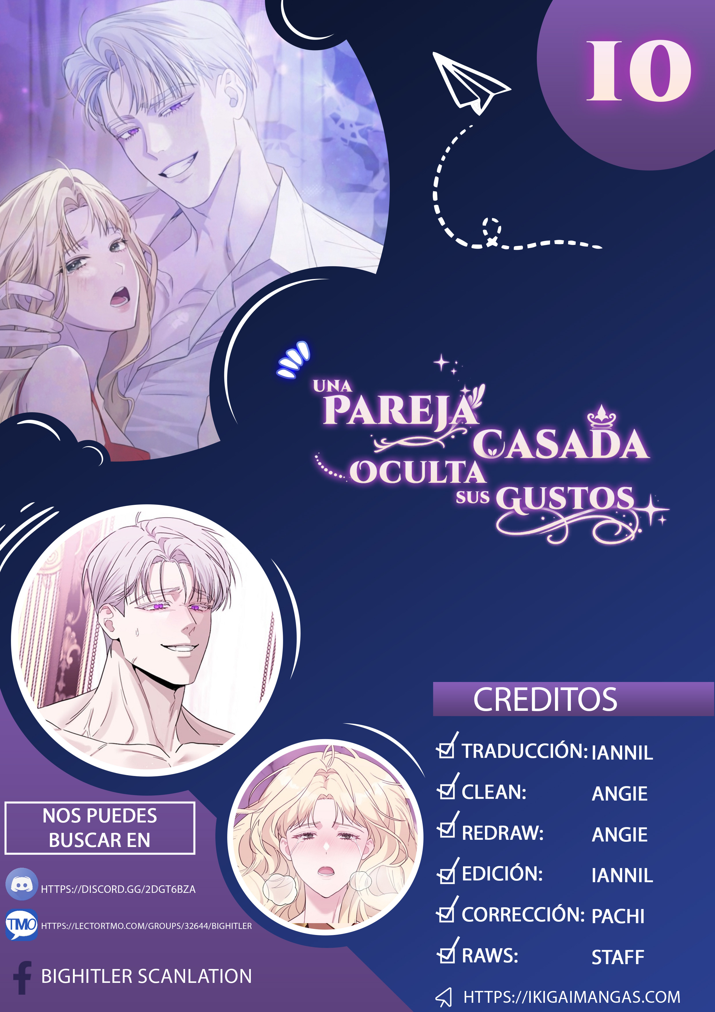 UNA PAREJA CASADA OCULTA SUS GUSTOS Capítulo 10 - Página 1